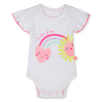 Rainbow Cotton Babysuit