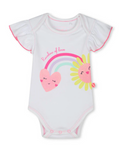 Rainbow Cotton Babysuit