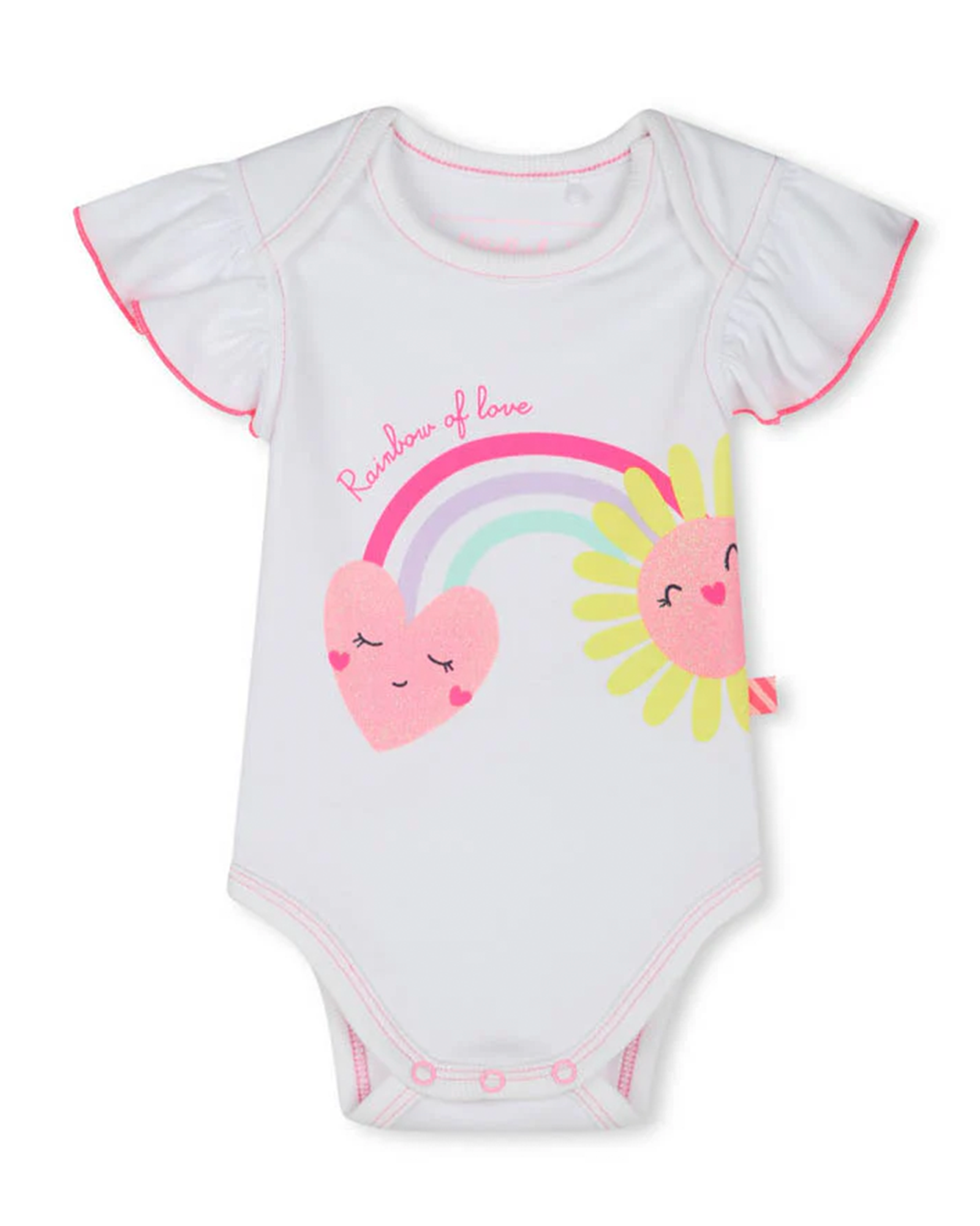 Rainbow Cotton Babysuit