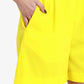 Yellow Waistband Shorts
