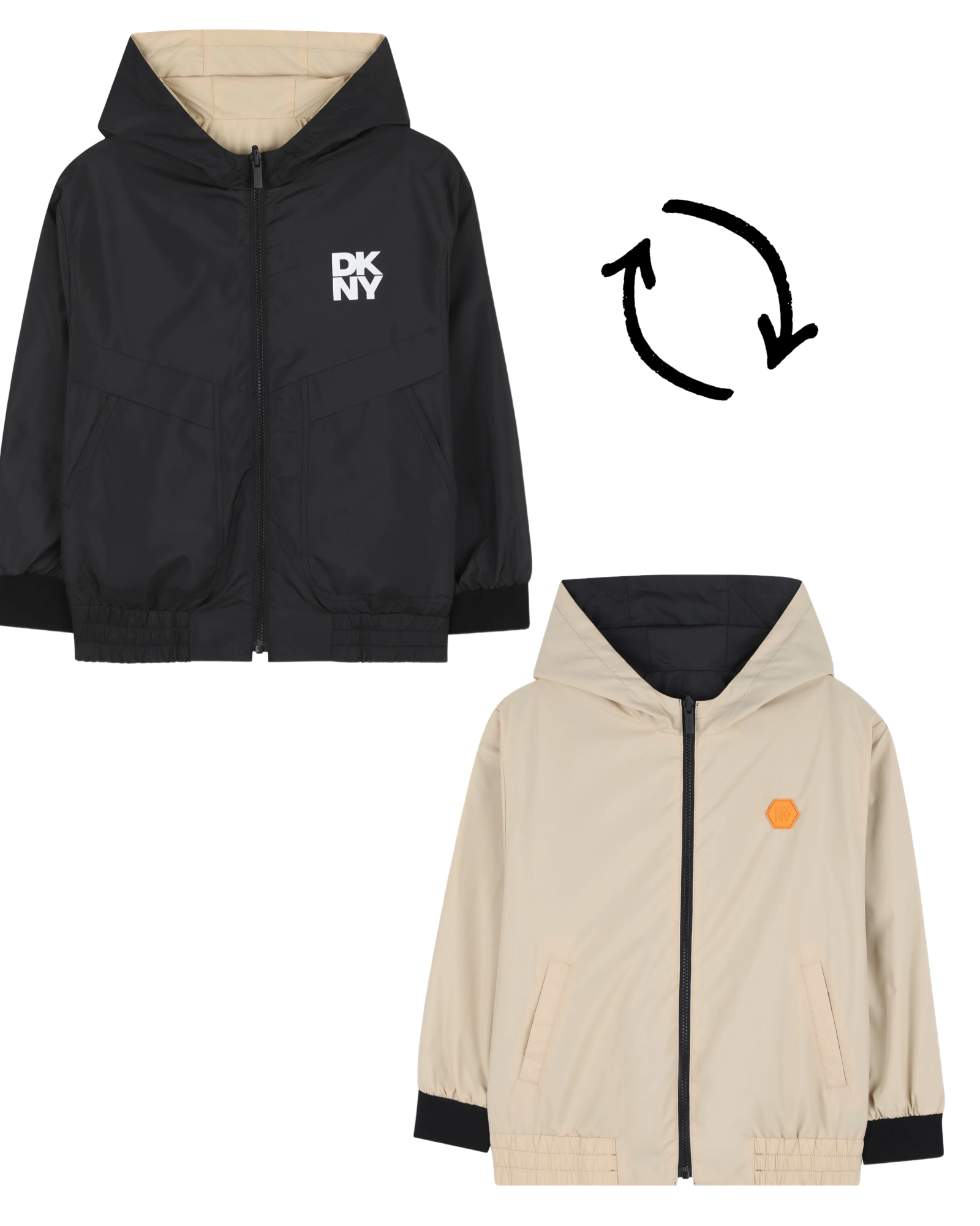 Reversible Hooded Jacket