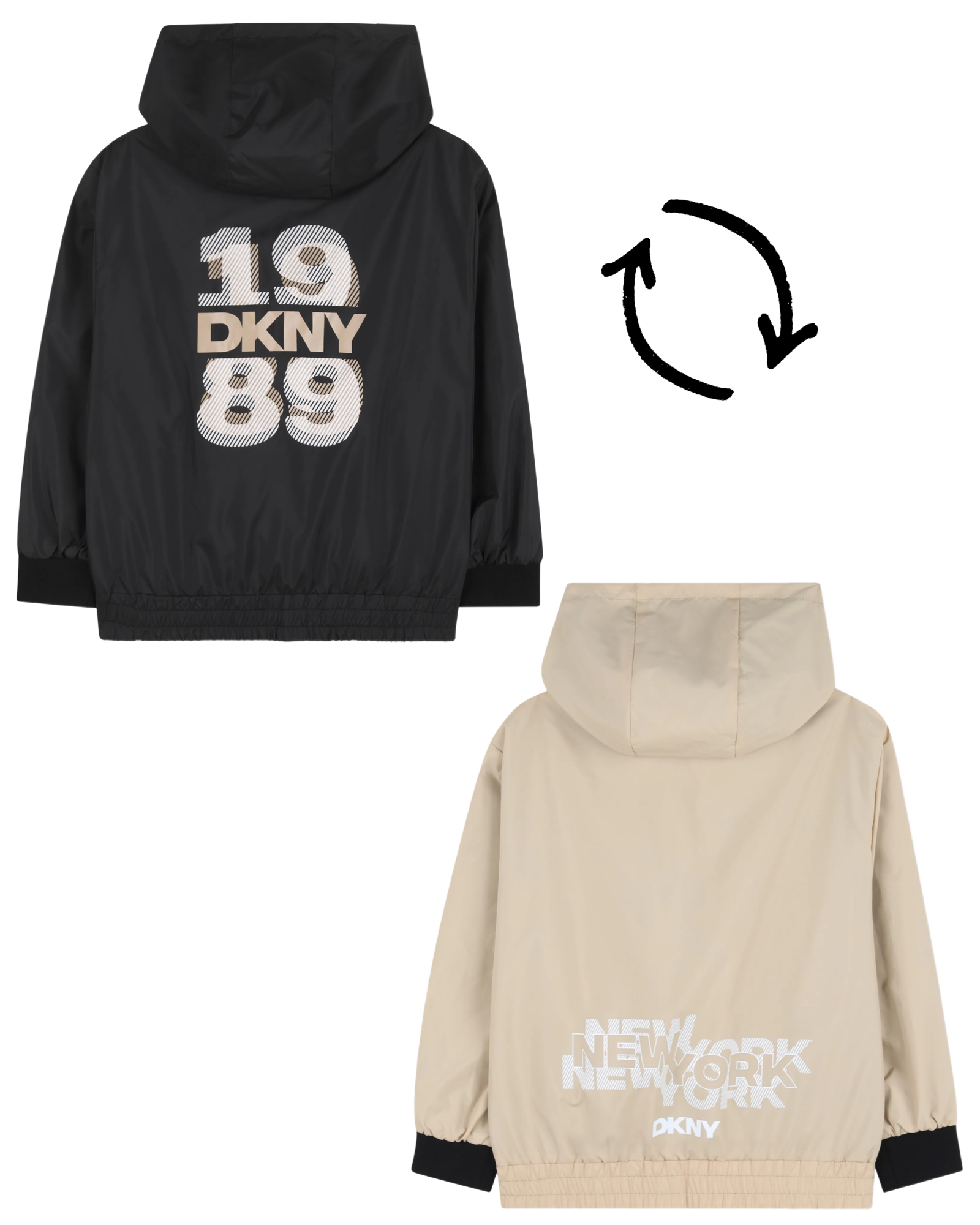 Reversible Hooded Jacket