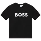 Boys Black Logo T-Shirt