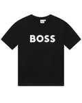 Boys Black Logo T-Shirt