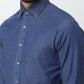Slub-Texture Linen Shirt