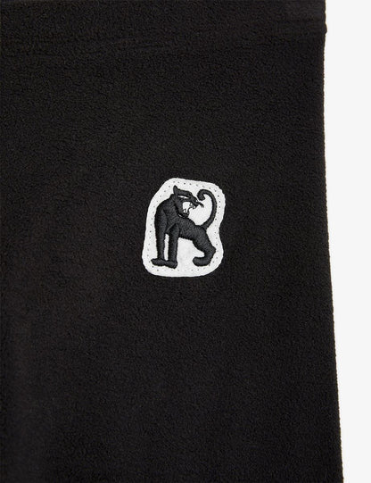 Black Microfleece Trousers