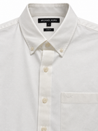 Cotton Blend White Shirt