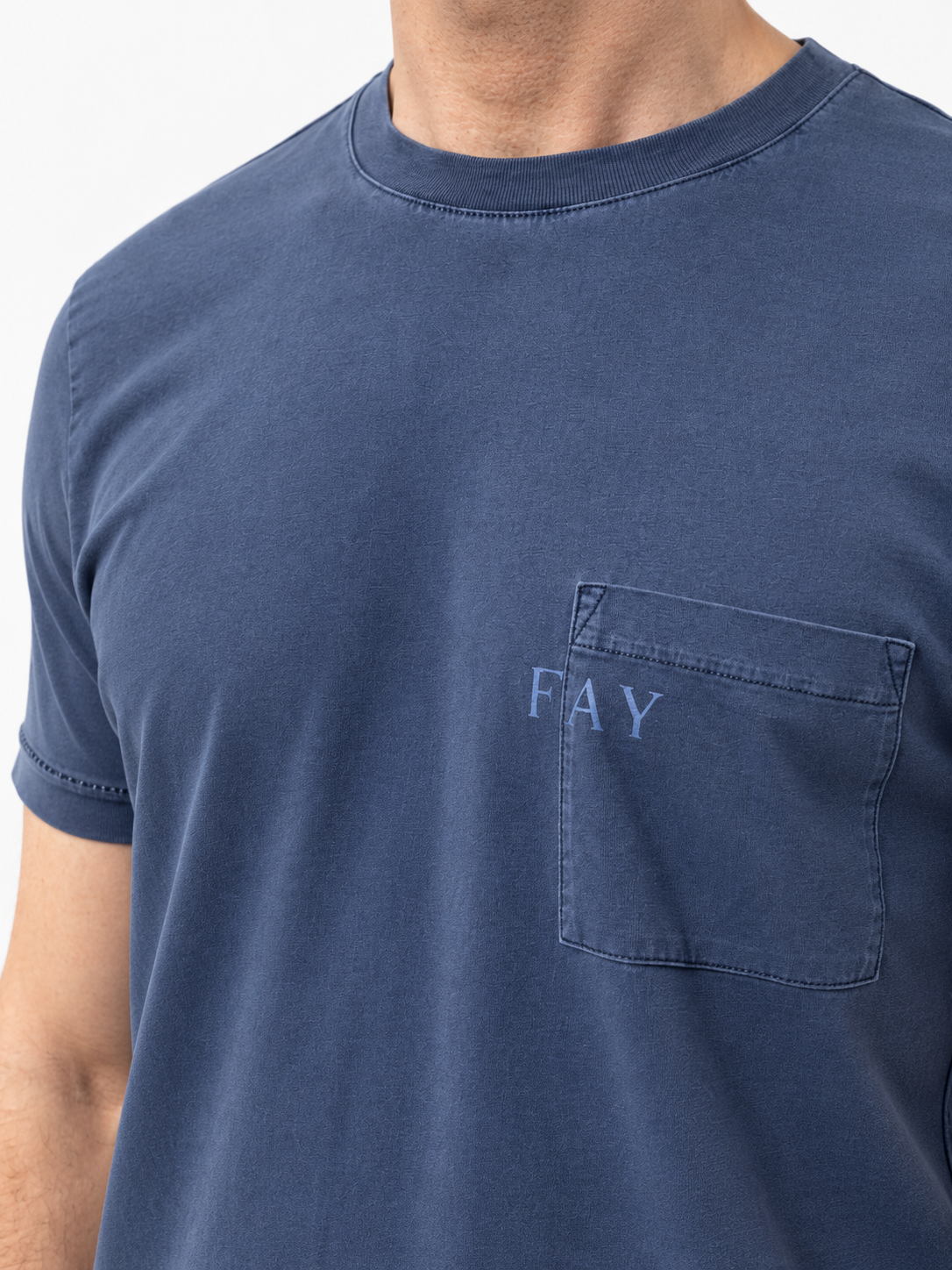 Fay Logo-Print T-Shirt
