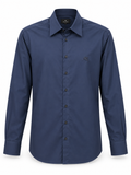 Long-Sleeve Blue Shirt