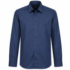 Long-Sleeve Blue Shirt