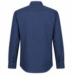 Long-Sleeve Blue Shirt