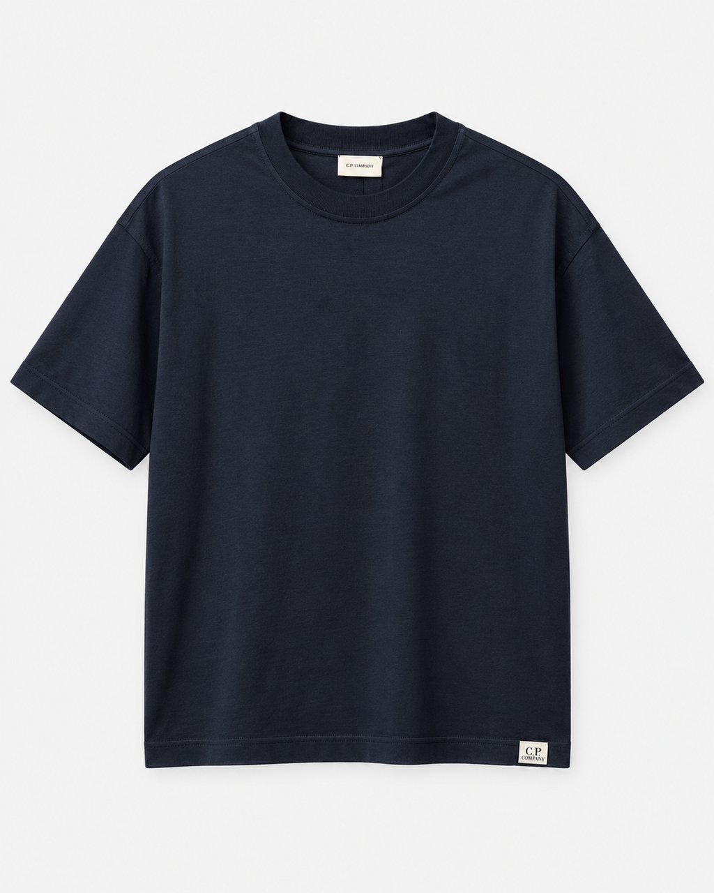 Navy Boxy T-Shirt