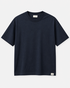 Navy Boxy T-Shirt
