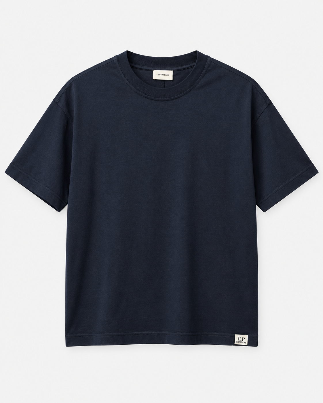 Navy Boxy T-Shirt