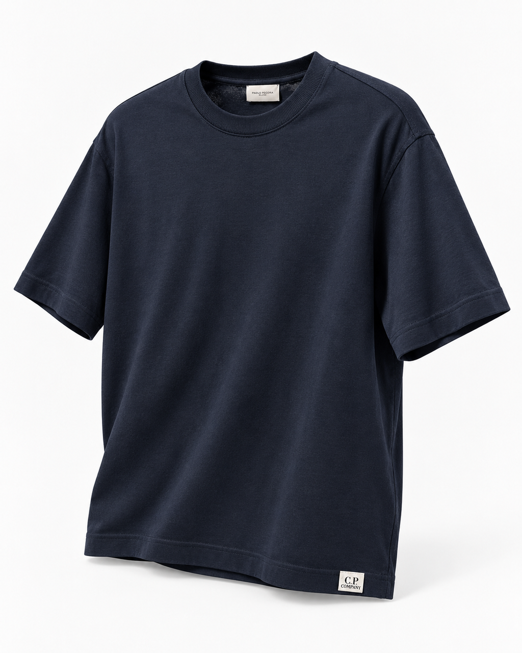 Navy Boxy T-Shirt