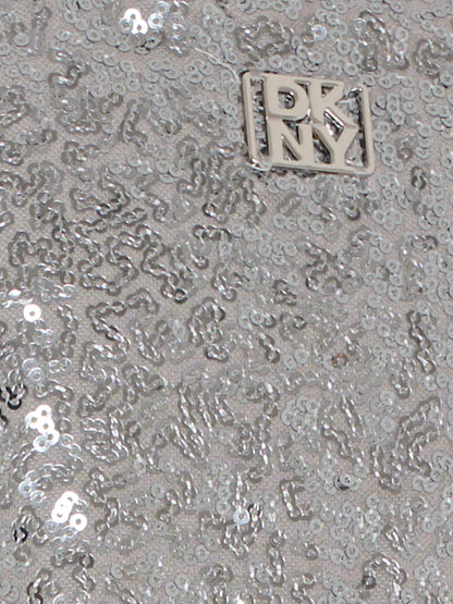 Silver Sequins Dress