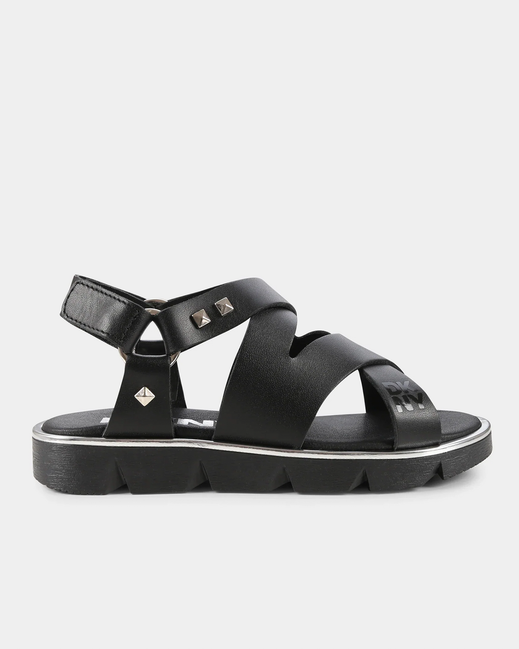 Black Sandals With Studs