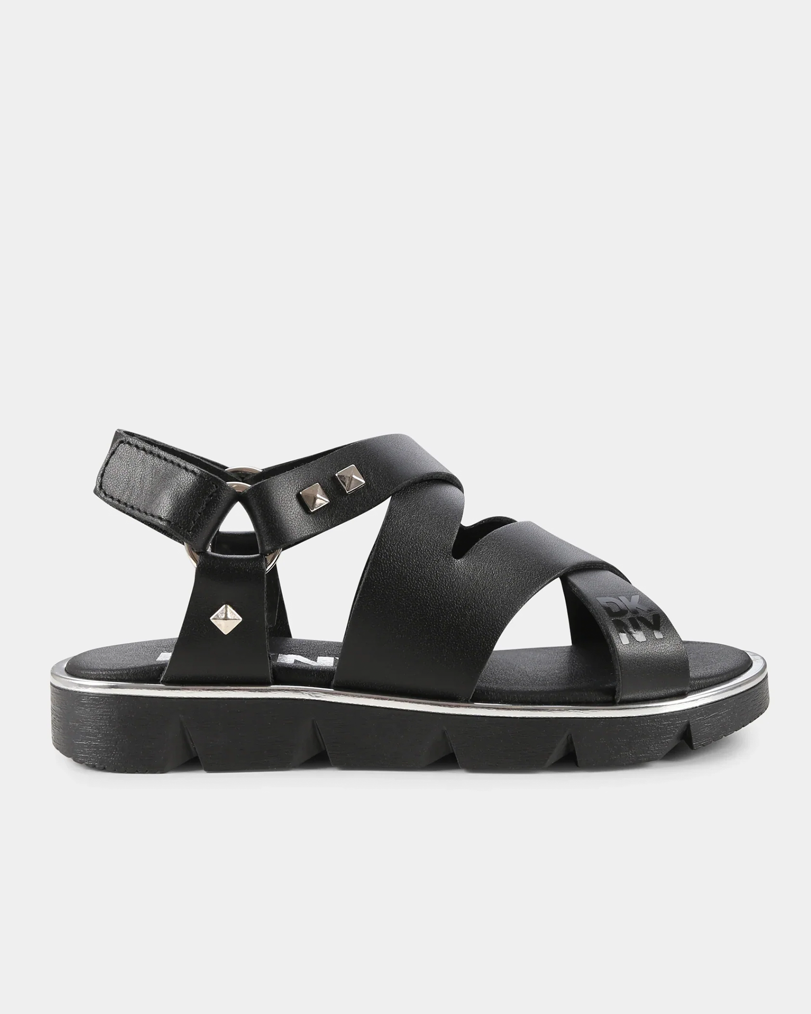 Black Sandals With Studs