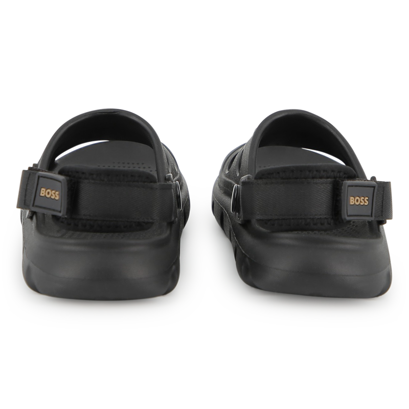 Sandals With Hook And Loop Fasteners