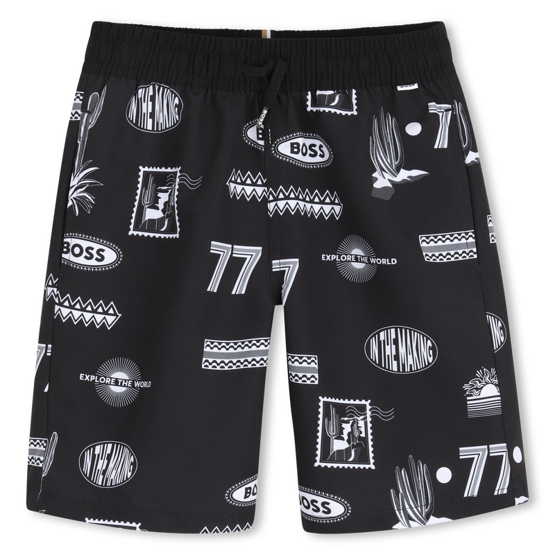 Swim Print Shorts