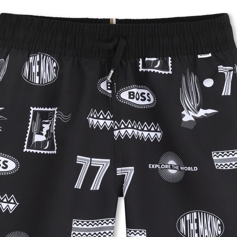 Swim Print Shorts