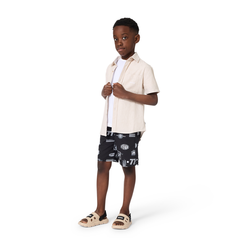 Swim Print Shorts