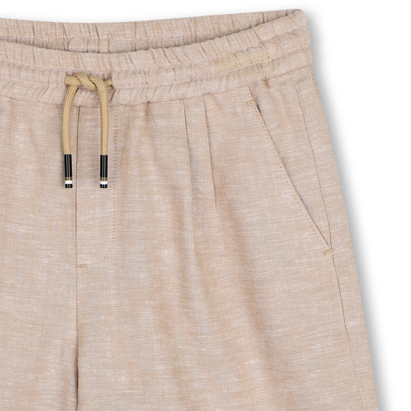 Linen Bermuda Shorts