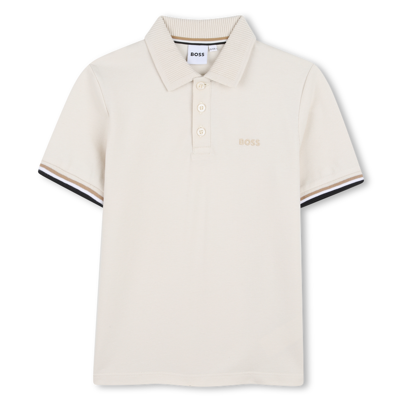 Beige Polo T-Shirt