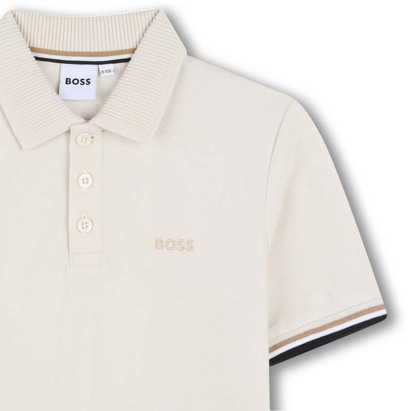 Beige Polo T-Shirt