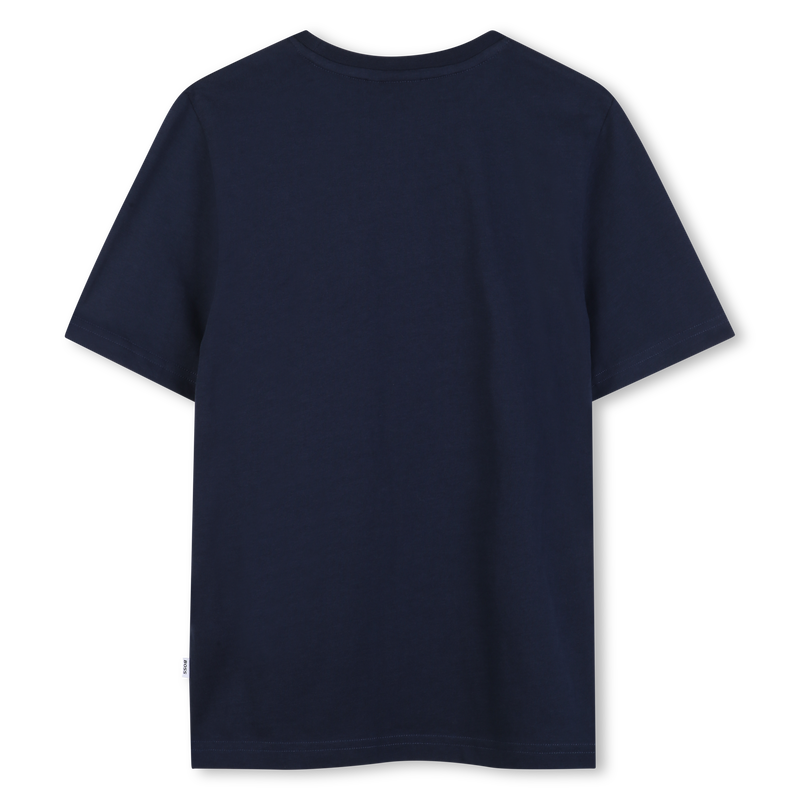 Dark Blue Print T-Shirt