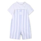 Overalls And T-Shirt Set