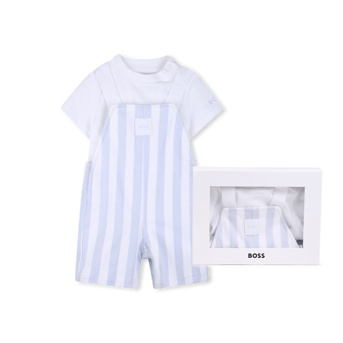Overalls And T-Shirt Set