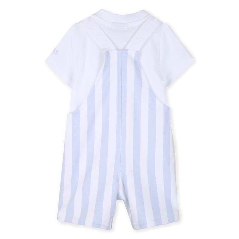 Overalls And T-Shirt Set