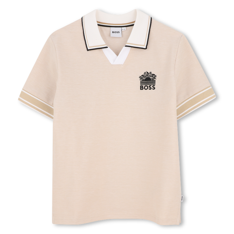 Short-Sleeved Polo T-Shirt