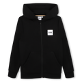 Black Zip-Up Hoodie