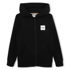 Black Zip-Up Hoodie