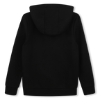Black Zip-Up Hoodie