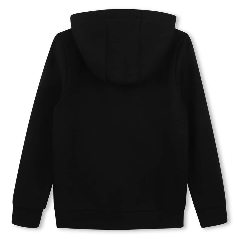 Black Zip-Up Hoodie
