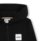 Black Zip-Up Hoodie