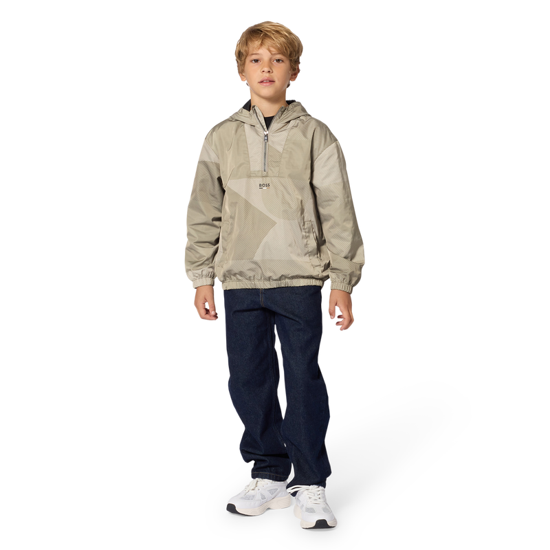 Hooded Windbreaker