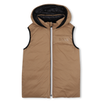 Reversible Sleeveless Puffer Jacket