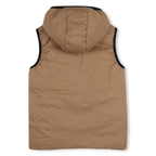 Reversible Sleeveless Puffer Jacket