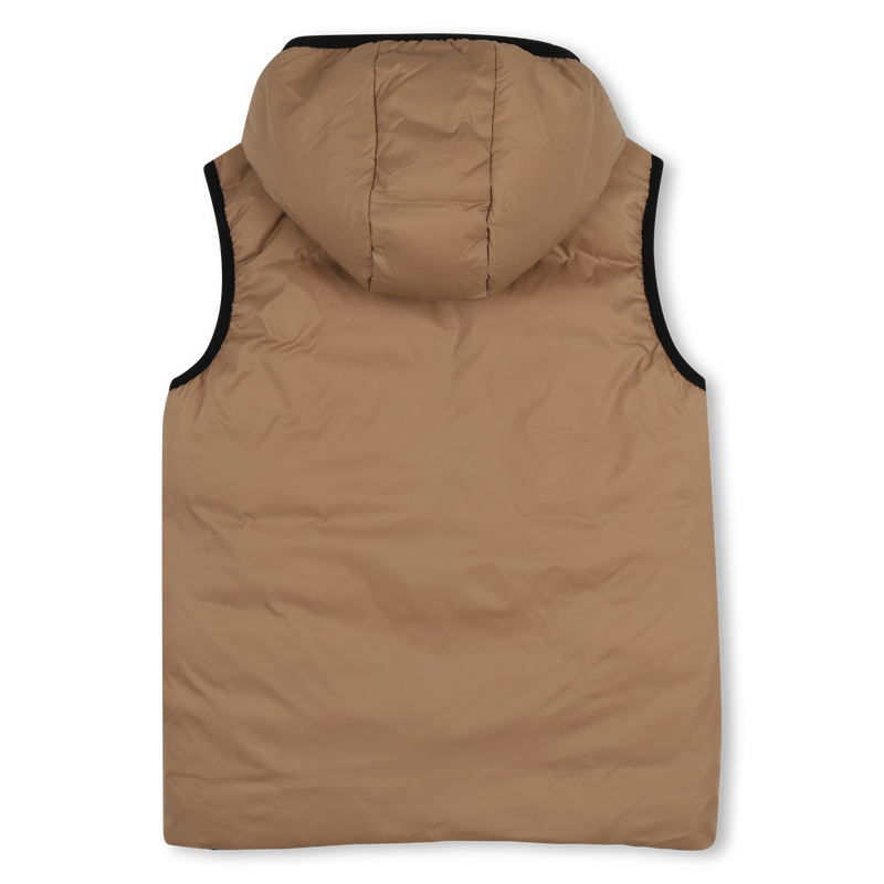 Reversible Sleeveless Puffer Jacket