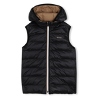 Reversible Sleeveless Puffer Jacket