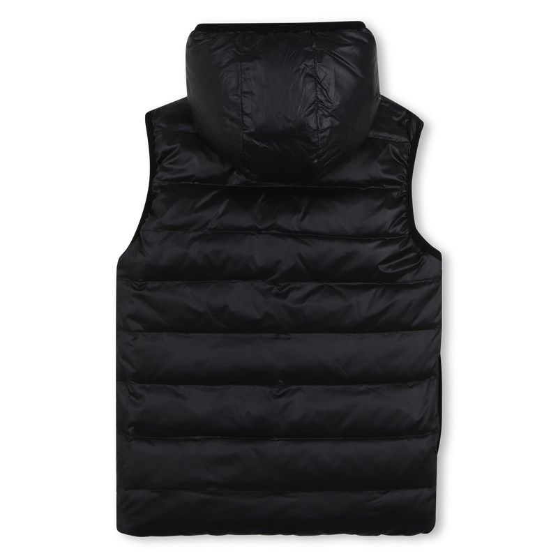 Reversible Sleeveless Puffer Jacket