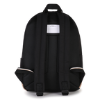 Black And Beige Backpack