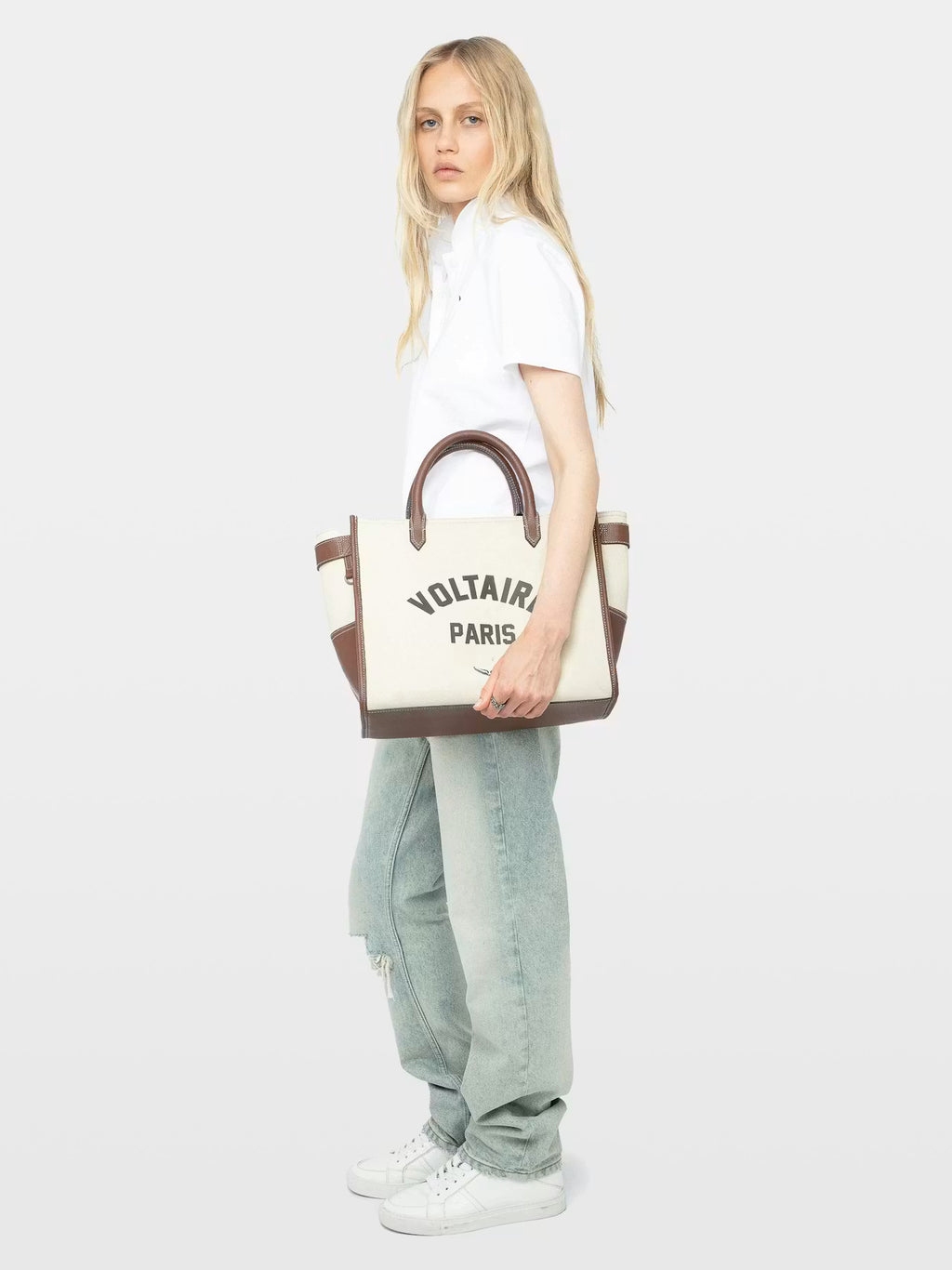 Mirta Cropped Polo T-Shirt