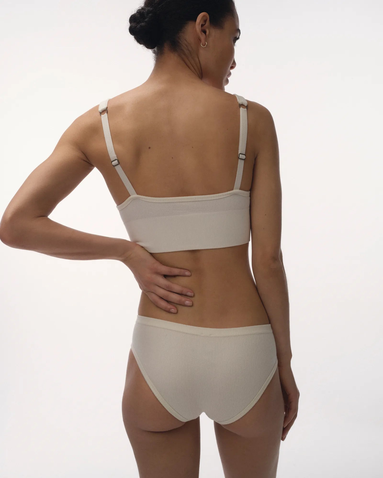 White Cotton Comfy Briefs