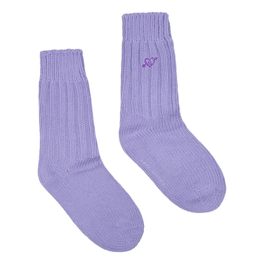 Rib Socks Lilac
