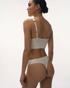 Posey White Sporty Bralette